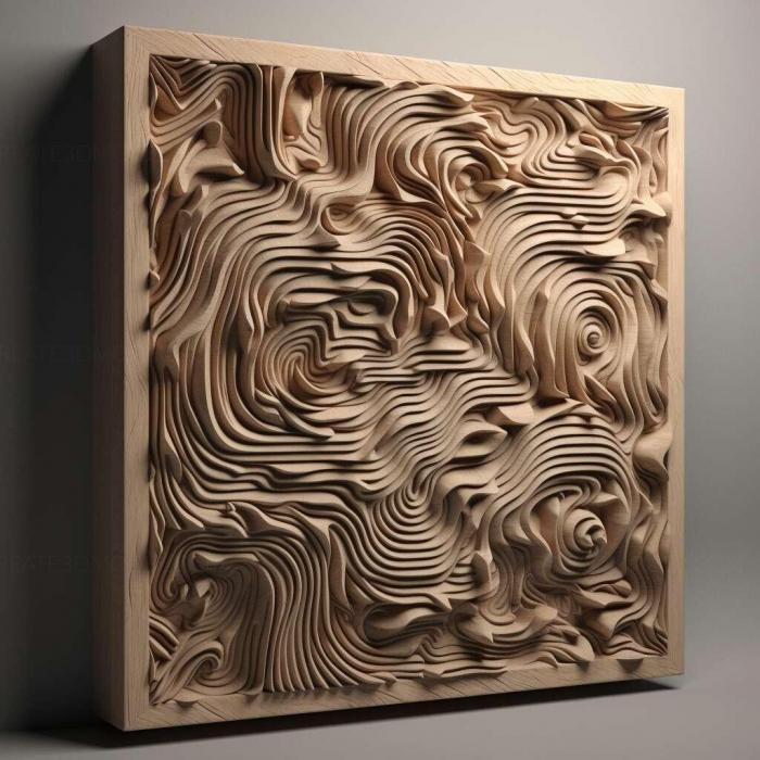 نموذج ثلاثي الأبعاد لآلة CNC 3D Art 